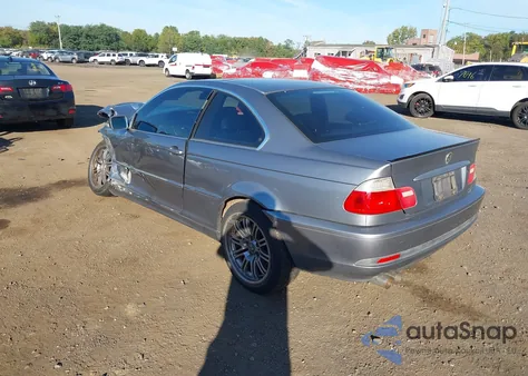 2004 BMW 330Ci из США, поврежденный, VIN WBABD53484PL10447